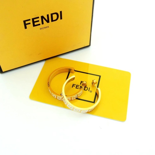 Cheap Fendi Earrings For Women #1251970 Replica Wholesale [$36.00 USD] [ITEM#1251970] on Replica Fendi Earrings