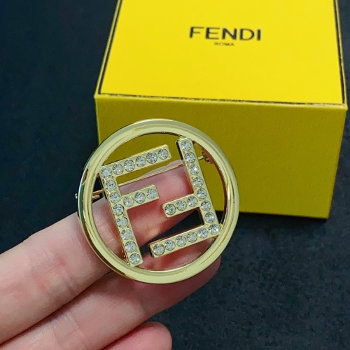 Cheap Fendi Brooches For Women #1252013 Replica Wholesale [$25.00 USD] [ITEM#1252013] on Replica Fendi Brooches