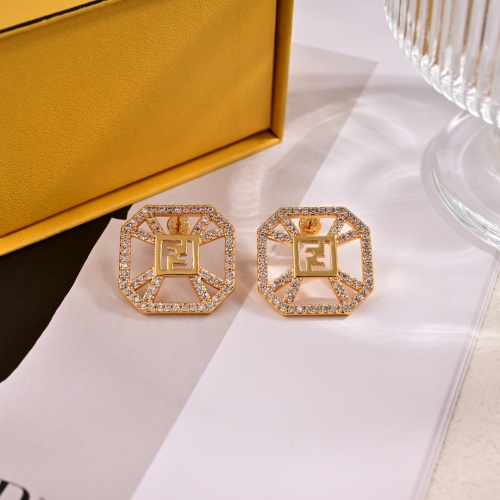 Cheap Fendi Earrings For Women #1252014 Replica Wholesale [$29.00 USD] [ITEM#1252014] on Replica Fendi Earrings