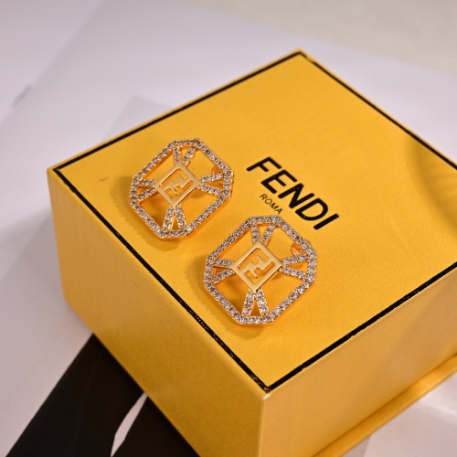 Cheap Fendi Earrings For Women #1252014 Replica Wholesale [$29.00 USD] [ITEM#1252014] on Replica Fendi Earrings