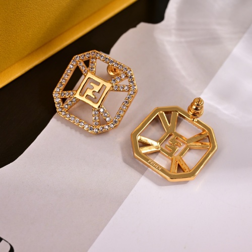 Cheap Fendi Earrings For Women #1252014 Replica Wholesale [$29.00 USD] [ITEM#1252014] on Replica Fendi Earrings