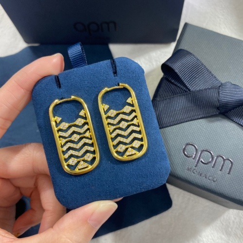 Cheap Apm Monaco Earrings For Women #1252054 Replica Wholesale [$34.00 USD] [ITEM#1252054] on Replica Apm Monaco Earrings