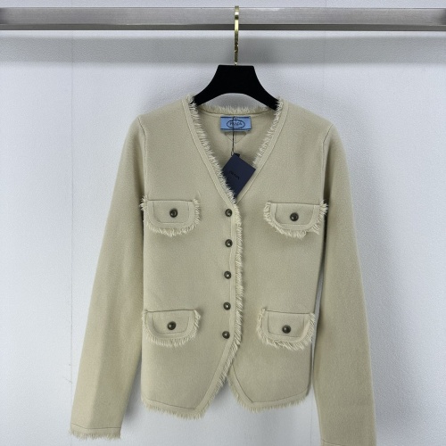 Cheap Prada Jackets Long Sleeved For Women #1252057 Replica Wholesale [$100.00 USD] [ITEM#1252057] on Replica Prada Jackets