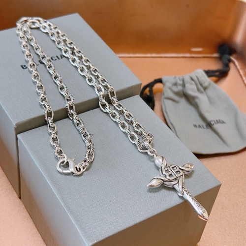 Cheap Balenciaga Necklaces #1252063 Replica Wholesale [$52.00 USD] [ITEM#1252063] on Replica Balenciaga Necklaces