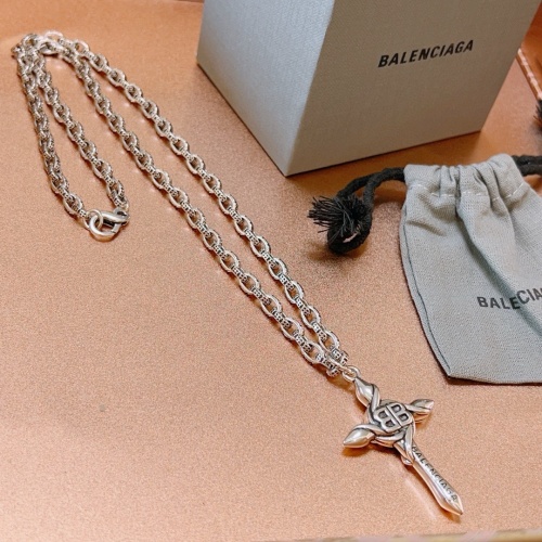 Cheap Balenciaga Necklaces #1252063 Replica Wholesale [$52.00 USD] [ITEM#1252063] on Replica Balenciaga Necklaces