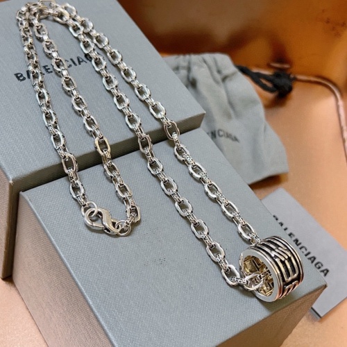 Cheap Balenciaga Necklaces #1252074 Replica Wholesale [$56.00 USD] [ITEM#1252074] on Replica Balenciaga Necklaces