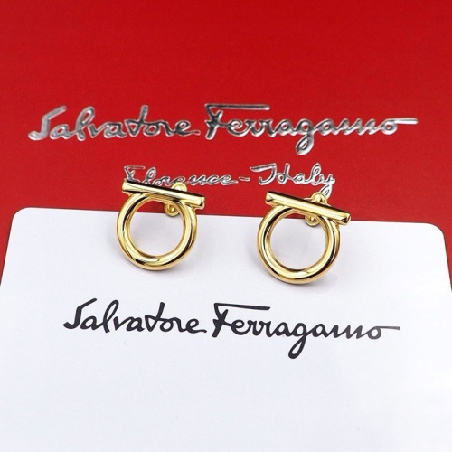 Cheap Salvatore Ferragamo Earrings For Women #1252083 Replica Wholesale [$23.00 USD] [ITEM#1252083] on Replica Salvatore Ferragamo Earrings