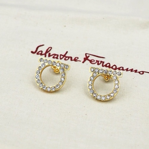 Cheap Salvatore Ferragamo Earrings For Women #1252084 Replica Wholesale [$23.00 USD] [ITEM#1252084] on Replica Salvatore Ferragamo Earrings