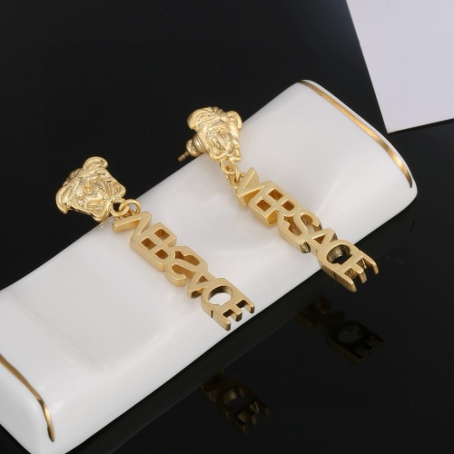 Cheap Versace Earrings For Women #1252092 Replica Wholesale [$25.00 USD] [ITEM#1252092] on Replica Versace Earrings