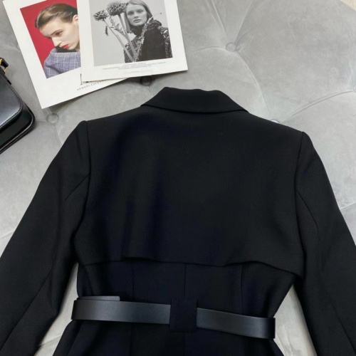 Cheap Yves Saint Laurent YSL Coat Long Sleeved For Women #1252109 Replica Wholesale [$108.00 USD] [ITEM#1252109] on Replica Yves Saint Laurent YSL Jackets