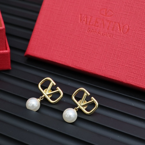 Cheap Valentino Earrings For Women #1252132 Replica Wholesale [$25.00 USD] [ITEM#1252132] on Replica Valentino Earrings