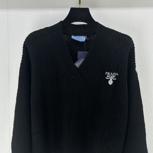 Cheap Prada Sweater Long Sleeved For Women #1252148 Replica Wholesale [$80.00 USD] [ITEM#1252148] on Replica Prada Sweater