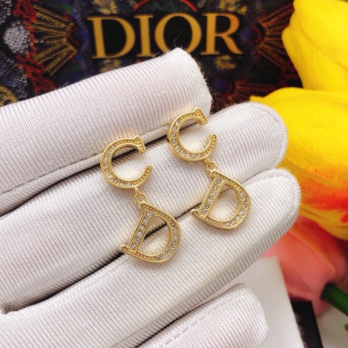 Cheap Christian Dior Earrings For Women #1252172 Replica Wholesale [$25.00 USD] [ITEM#1252172] on Replica Christian Dior Earrings