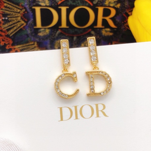 Cheap Christian Dior Earrings For Women #1252174 Replica Wholesale [$25.00 USD] [ITEM#1252174] on Replica Christian Dior Earrings