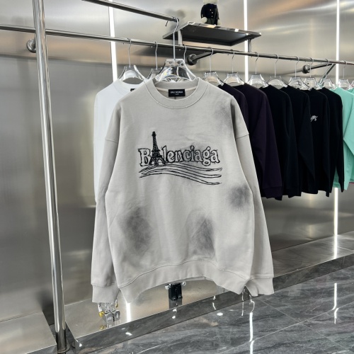 Cheap Balenciaga Hoodies Long Sleeved For Unisex #1252198 Replica Wholesale [$52.00 USD] [ITEM#1252198] on Replica Balenciaga Hoodies