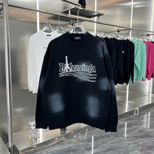 Cheap Balenciaga Hoodies Long Sleeved For Unisex #1252199 Replica Wholesale [$52.00 USD] [ITEM#1252199] on Replica Balenciaga Hoodies