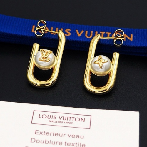 Cheap Louis Vuitton Earrings For Women #1252211 Replica Wholesale [$27.00 USD] [ITEM#1252211] on Replica Louis Vuitton Earrings