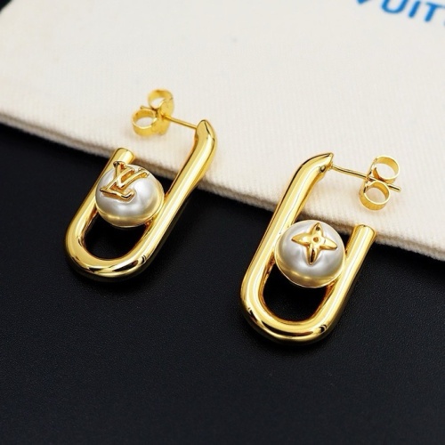 Cheap Louis Vuitton Earrings For Women #1252211 Replica Wholesale [$27.00 USD] [ITEM#1252211] on Replica Louis Vuitton Earrings