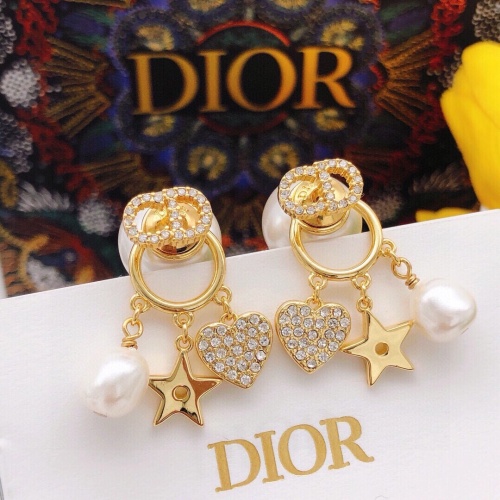 Cheap Christian Dior Earrings For Women #1252232 Replica Wholesale [$27.00 USD] [ITEM#1252232] on Replica Christian Dior Earrings