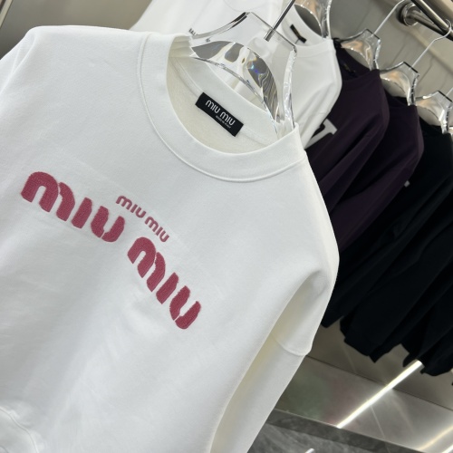 Cheap MIU MIU Hoodies Long Sleeved For Unisex #1252233 Replica Wholesale [$52.00 USD] [ITEM#1252233] on Replica MIU MIU Hoodies