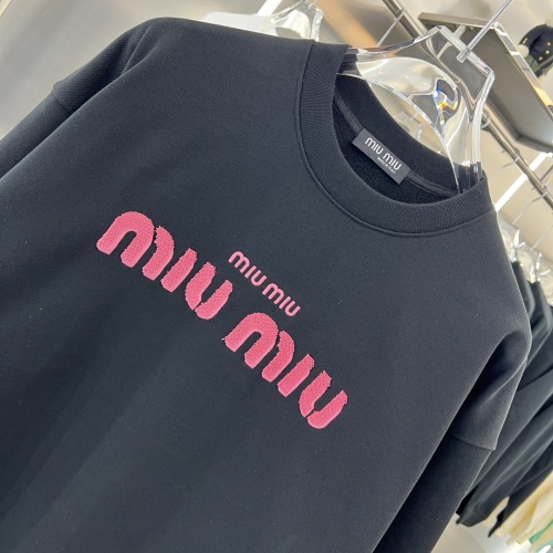 Cheap MIU MIU Hoodies Long Sleeved For Unisex #1252234 Replica Wholesale [$52.00 USD] [ITEM#1252234] on Replica MIU MIU Hoodies