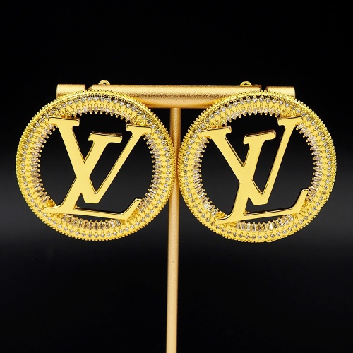 Cheap Louis Vuitton Earrings For Women #1252383 Replica Wholesale [$34.00 USD] [ITEM#1252383] on Replica Louis Vuitton Earrings