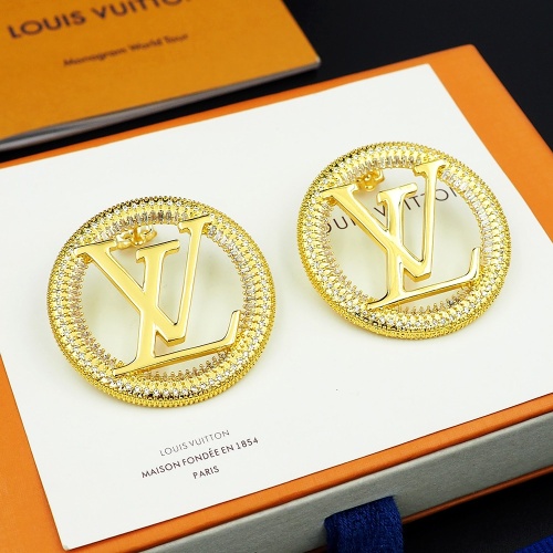 Cheap Louis Vuitton Earrings For Women #1252383 Replica Wholesale [$34.00 USD] [ITEM#1252383] on Replica Louis Vuitton Earrings