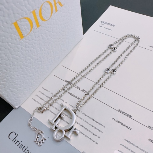 Cheap Christian Dior Necklaces #1252432 Replica Wholesale [$42.00 USD] [ITEM#1252432] on Replica Christian Dior Necklaces