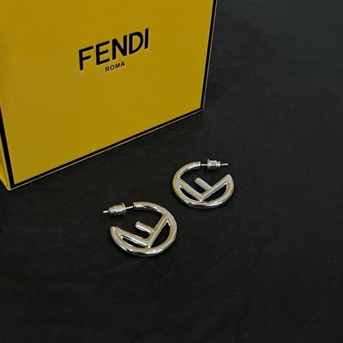 Cheap Fendi Earrings For Women #1252438 Replica Wholesale [$38.00 USD] [ITEM#1252438] on Replica Fendi Earrings