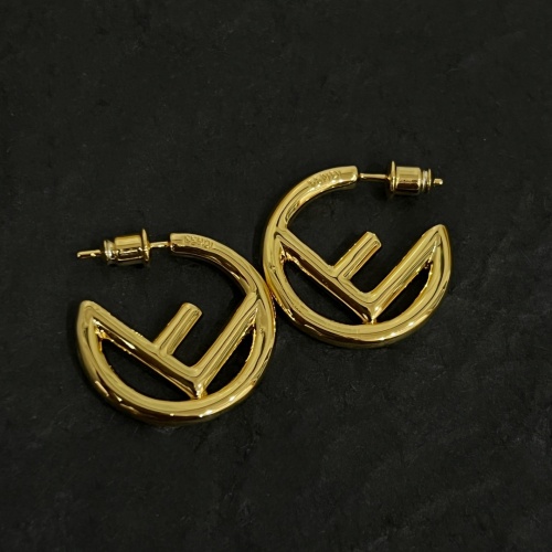 Cheap Fendi Earrings For Women #1252439 Replica Wholesale [$38.00 USD] [ITEM#1252439] on Replica Fendi Earrings