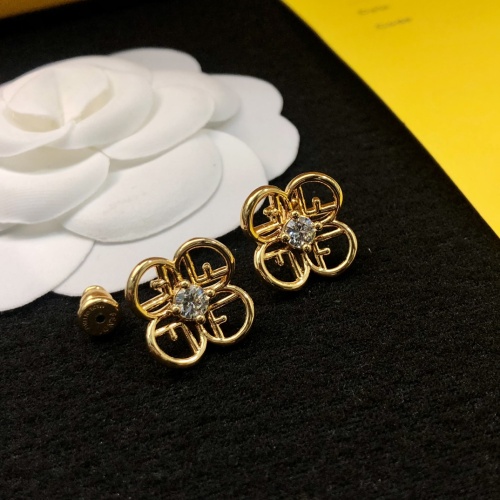 Cheap Fendi Earrings For Women #1252446 Replica Wholesale [$25.00 USD] [ITEM#1252446] on Replica Fendi Earrings