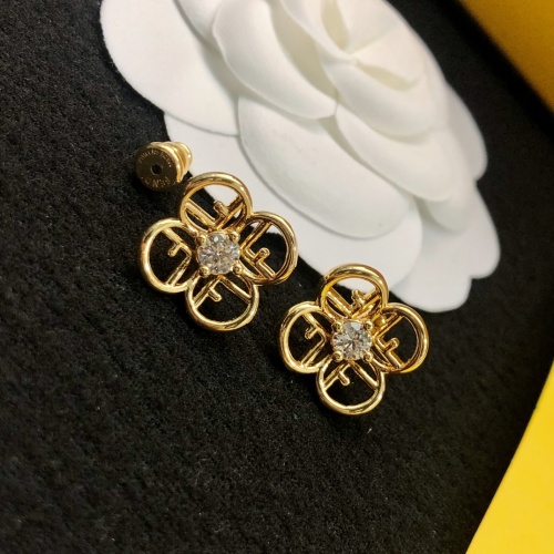 Cheap Fendi Earrings For Women #1252446 Replica Wholesale [$25.00 USD] [ITEM#1252446] on Replica Fendi Earrings