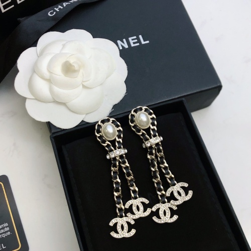 Cheap Chanel Earrings For Women #1252447 Replica Wholesale [$34.00 USD] [ITEM#1252447] on Replica Chanel Earrings