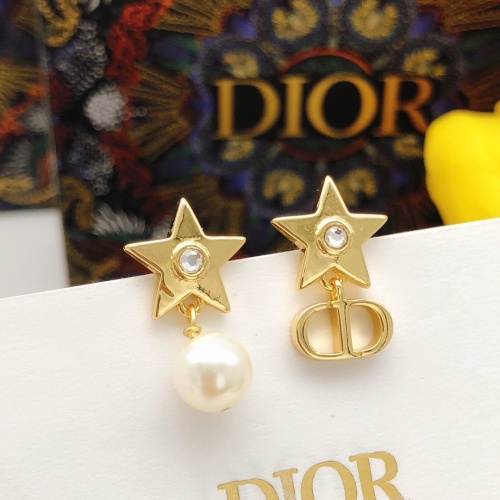 Cheap Christian Dior Earrings For Women #1252458 Replica Wholesale [$25.00 USD] [ITEM#1252458] on Replica Christian Dior Earrings