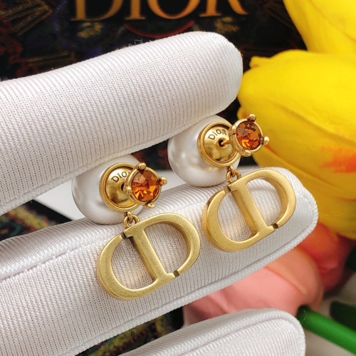 Cheap Christian Dior Earrings For Women #1252460 Replica Wholesale [$27.00 USD] [ITEM#1252460] on Replica Christian Dior Earrings