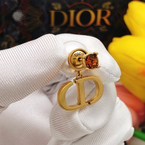 Cheap Christian Dior Earrings For Women #1252460 Replica Wholesale [$27.00 USD] [ITEM#1252460] on Replica Christian Dior Earrings