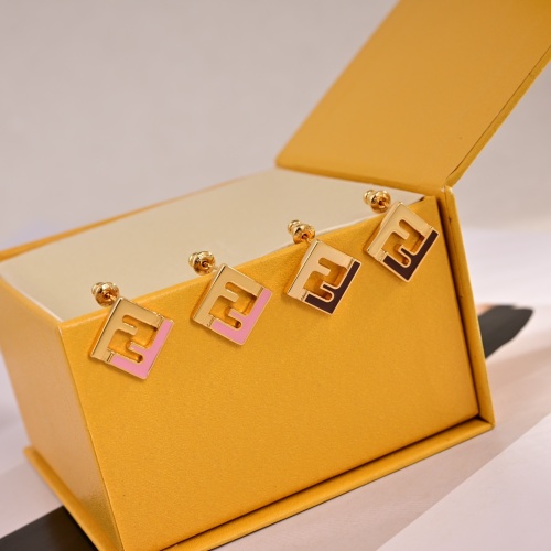 Cheap Fendi Earrings For Women #1252466 Replica Wholesale [$27.00 USD] [ITEM#1252466] on Replica Fendi Earrings