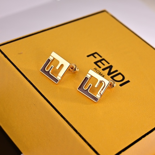 Cheap Fendi Earrings For Women #1252467 Replica Wholesale [$27.00 USD] [ITEM#1252467] on Replica Fendi Earrings