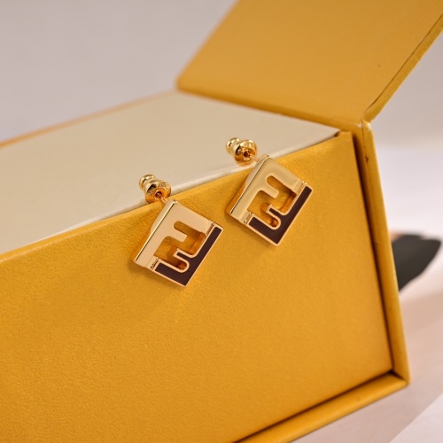 Cheap Fendi Earrings For Women #1252467 Replica Wholesale [$27.00 USD] [ITEM#1252467] on Replica Fendi Earrings