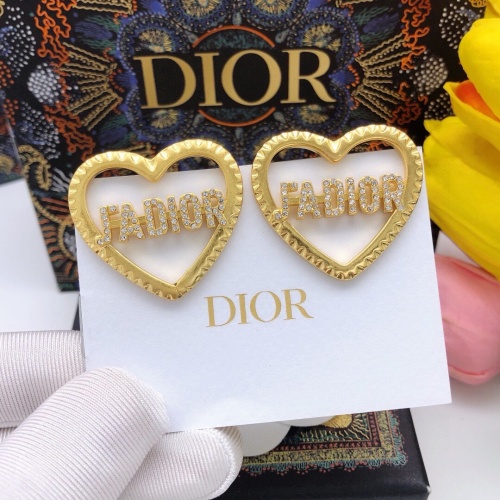 Cheap Christian Dior Earrings For Women #1252473 Replica Wholesale [$27.00 USD] [ITEM#1252473] on Replica Christian Dior Earrings