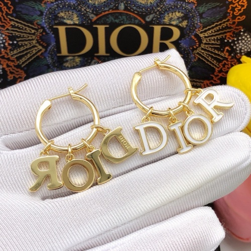 Cheap Christian Dior Earrings For Women #1252474 Replica Wholesale [$27.00 USD] [ITEM#1252474] on Replica Christian Dior Earrings