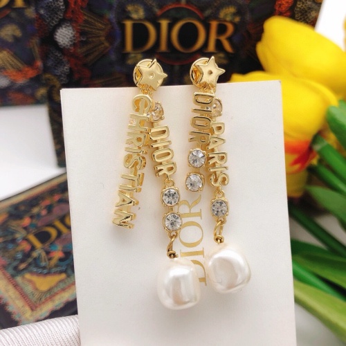 Cheap Christian Dior Earrings For Women #1252517 Replica Wholesale [$27.00 USD] [ITEM#1252517] on Replica Christian Dior Earrings