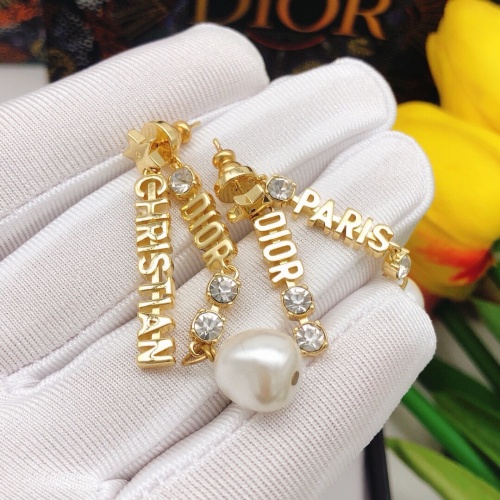 Cheap Christian Dior Earrings For Women #1252517 Replica Wholesale [$27.00 USD] [ITEM#1252517] on Replica Christian Dior Earrings