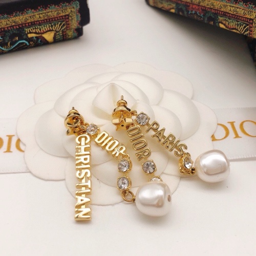 Cheap Christian Dior Earrings For Women #1252517 Replica Wholesale [$27.00 USD] [ITEM#1252517] on Replica Christian Dior Earrings