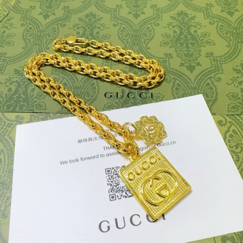 Cheap Gucci Necklaces #1252524 Replica Wholesale [$60.00 USD] [ITEM#1252524] on Replica Gucci Necklaces