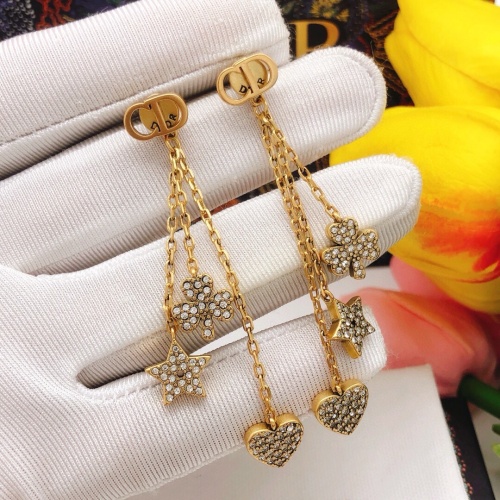 Cheap Christian Dior Earrings For Women #1252525 Replica Wholesale [$27.00 USD] [ITEM#1252525] on Replica Christian Dior Earrings