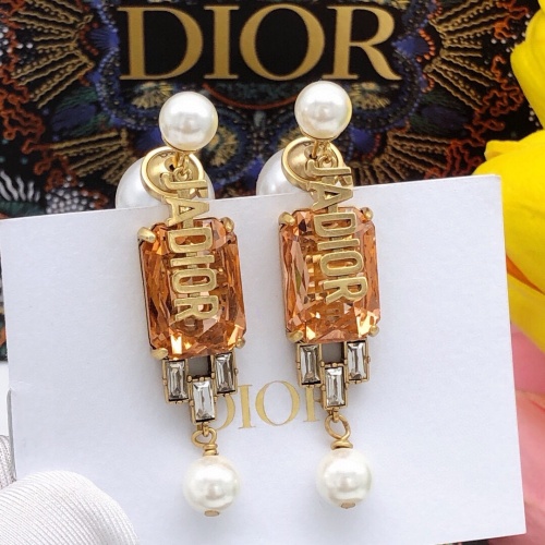 Cheap Christian Dior Earrings For Women #1252526 Replica Wholesale [$29.00 USD] [ITEM#1252526] on Replica Christian Dior Earrings