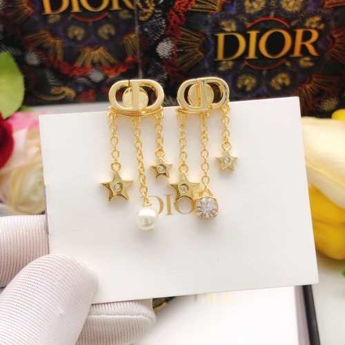 Cheap Christian Dior Earrings For Women #1252550 Replica Wholesale [$27.00 USD] [ITEM#1252550] on Replica Christian Dior Earrings