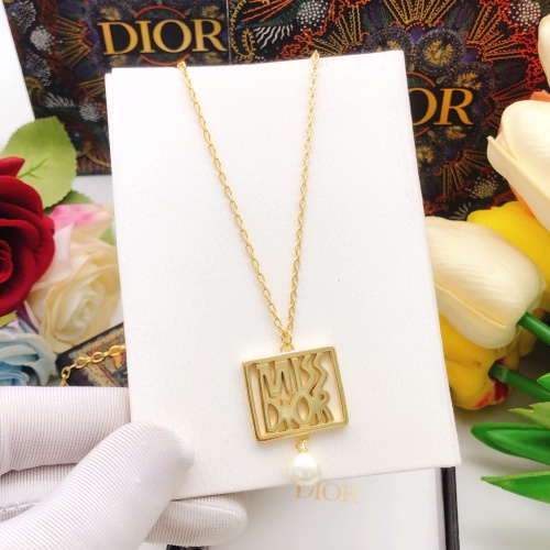 Cheap Christian Dior Necklaces #1252553 Replica Wholesale [$29.00 USD] [ITEM#1252553] on Replica Christian Dior Necklaces