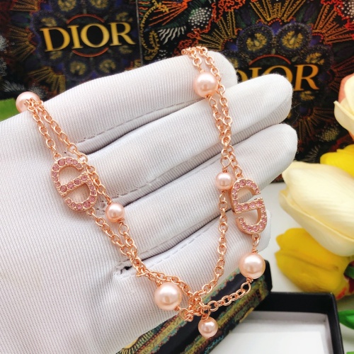 Cheap Christian Dior Necklaces For Women #1252555 Replica Wholesale [$32.00 USD] [ITEM#1252555] on Replica Christian Dior Necklaces